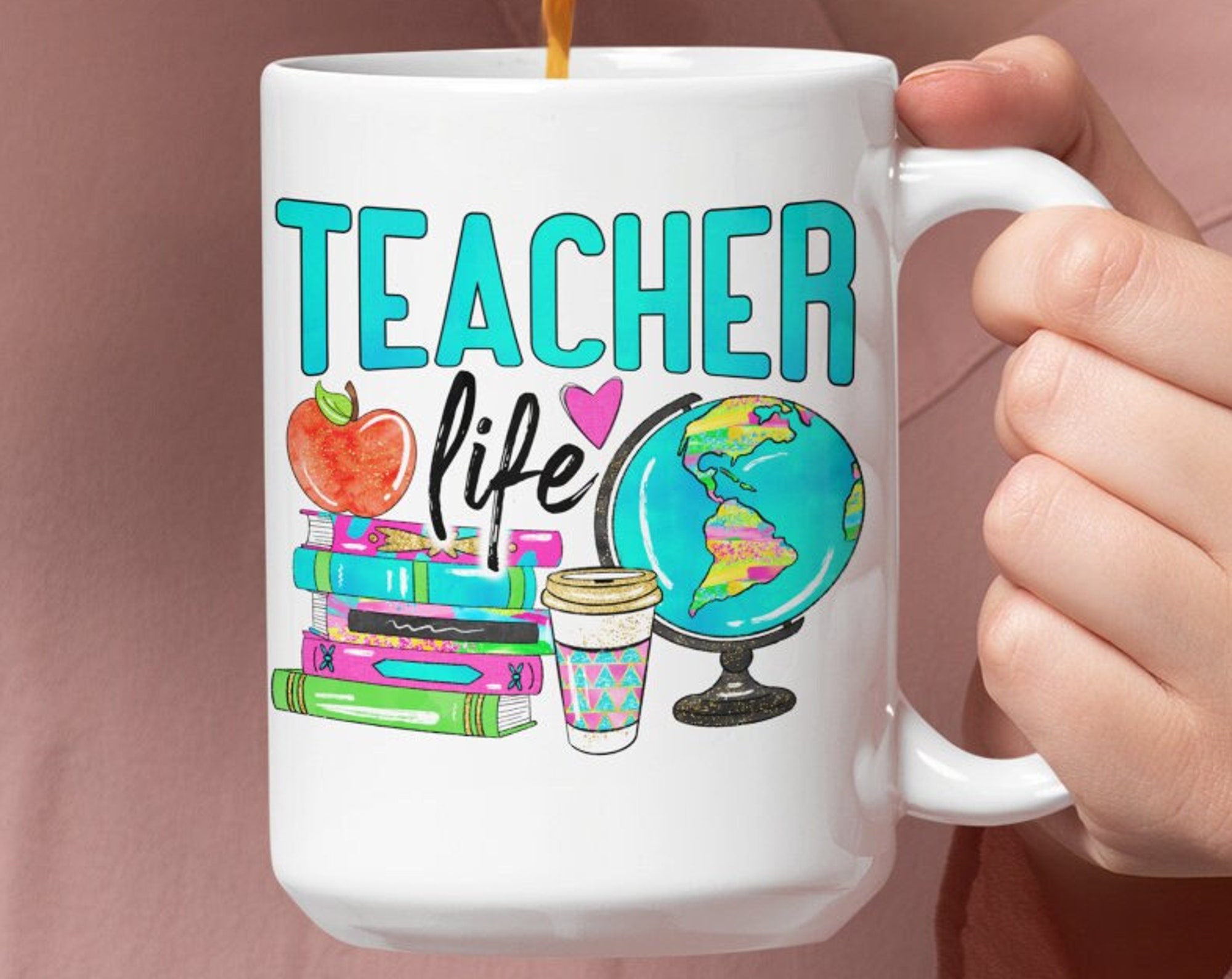 Discover Teacher Life Coffee Mug