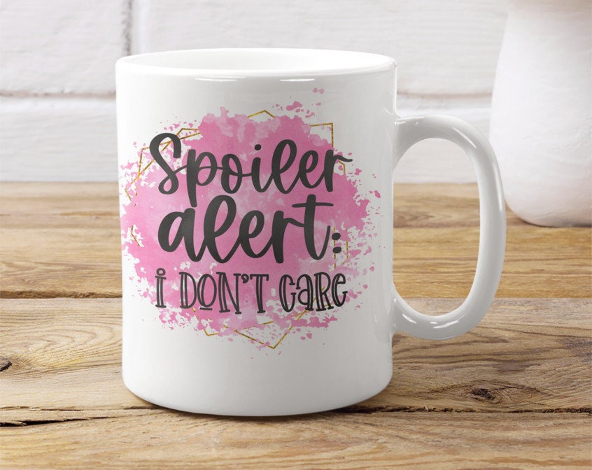 Discover I don't care Mug