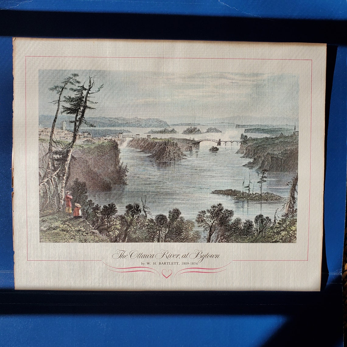 W.H. Bartlett Prints on Linen Set of 4 Prints Etsy Canada