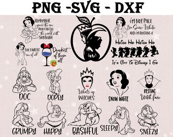 Snow White Svg Etsy