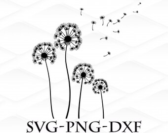 Download Dandelion Svg Etsy