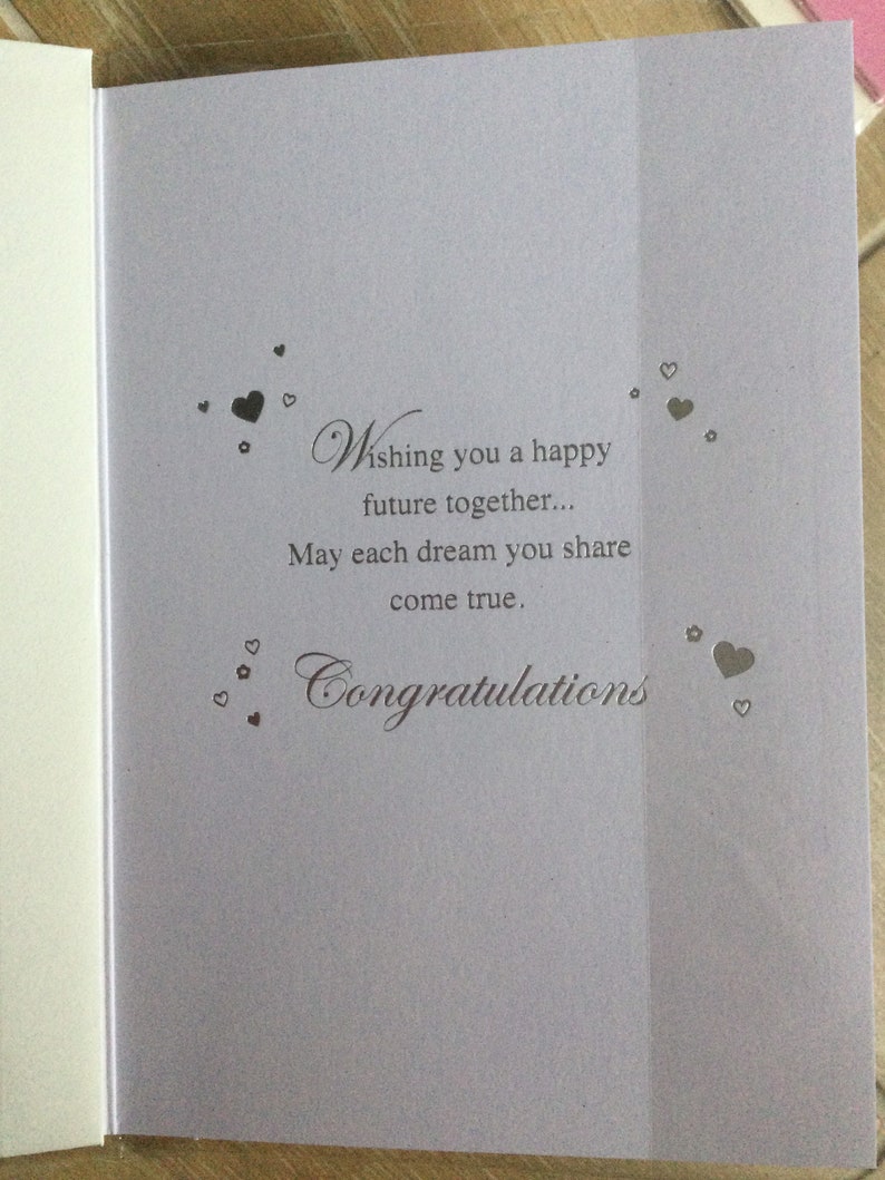 Congratulations on your Engagement Greetings Card
