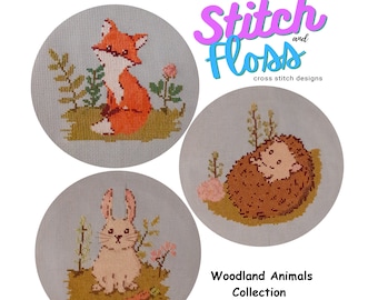 Woodland Animals Collection, PDF only