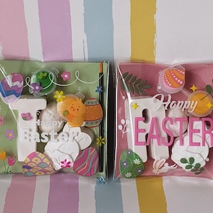 Personalised Easter Treat Bag, Easter Box filler, Easter craft activity, Easter craft box, Easter gift for kids, Easter stocking fillers