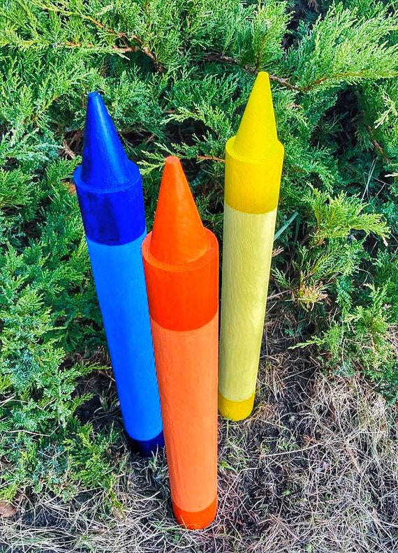 CRAYOLA High Quality Wooden Big Crayon for Photo Session, Photo Prop,  Children Photo Session, School Photos, Props, Huge Crayons Crayolas 