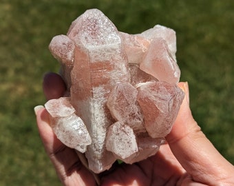 ペレズドリームレムリアン　シトリン　スモーキー　モリオン　スターブラリー ペレの夢のレムリアンシトリン、カスタムスタンド付き、290g、希少品