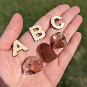 Brazilian Amphibole Angel Phantom Quartz Mini Tower Points