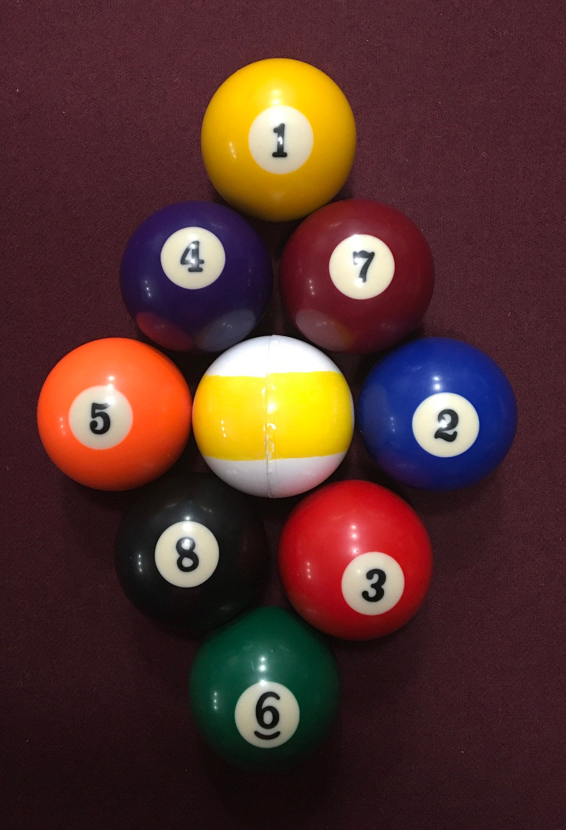 Gender Reveal 9 Ball Pool / Billiard Ball 9ball Design Etsy