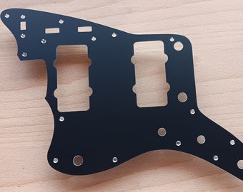 Jazzmaster Anodised pickguard to fit Fender USA or Mexican or Squier Jazzmaster LEFT HANDED