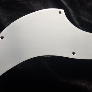 Passend für Fender Noventa Telecaster, Aluminium handmade Pickguard in schwarz, gold oder Alu natur