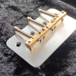 Bigsby tremolo bridge for Telecaster style guitar, short style, custom  Handmade from 2mm aluminium