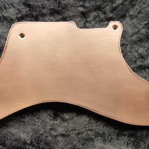 Cabronita Telecaster solid copper handmade pickguard for Fender USA or MIM guitars