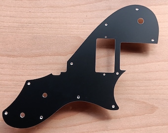 Pickguard to fit Shergold Provocateur SP01 and SP02 in anodised black, silver or gold anodised aluminium