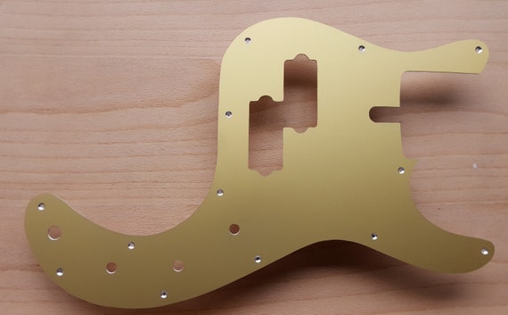 Squier PJ プレベ Precision Bass ゴールドピックガード Squier