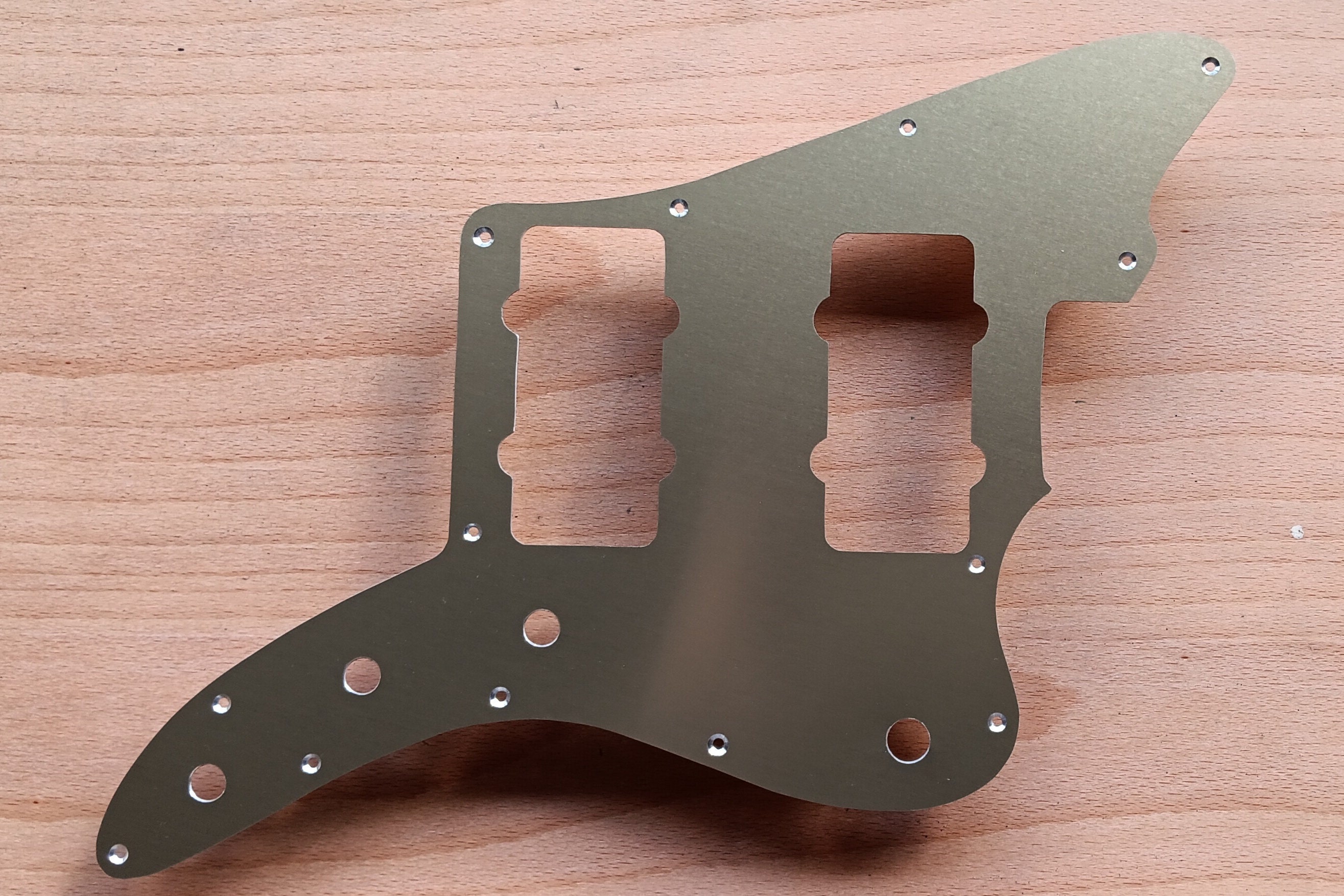 To Fit Harley Benton JA-60, Anodised Pickguard, Aluminium Hand