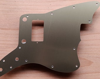 Custom design Jazzmaster Gold Anodised pickguard single pickup to fit Fender USA or MIM or Squier Jazzmaster ala Matt Skiba