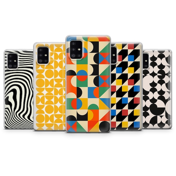 Bauhaus Style Case fit Samsung S25 Ultra, S24, S23, Samsung S22, S21 FE, Samsung Galaxy A56, A55, A54, Samsung A36, A35, A34, A16, A14, Note