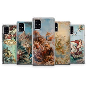 Renaissance Handyhülle Iconic Art Cover passend für Samsung S25 Ultra, S24 FE, S23, S21, Galaxy S20, Samsung A56, A55, A51, Samsung A35, A34, A16