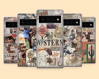 Wild Western Phone Case fit Google Pixel 7, Pixel 6 Pro, Pixel 6A, Pixel 6, OnePlus 10 Pro, OnePlus 9, OnePlus 9 Pro