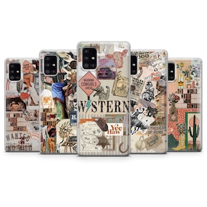 Wild Western Case fit Samsung S25 Ultra, S24 FE Samsung S23, S22, Galaxy S20, Samsung A56, A55, A54, Samsung A36, A35, A16, A15, Note 20