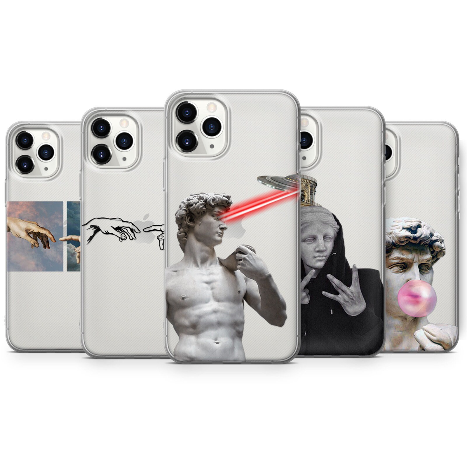 Iphone 11 Clear Case Aesthetic Michelangelo Anime For Iphone Etsy Iphone 11 Clear Case Aesthetic Michelangelo Anime For Iphone Etsy