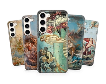 Renaissance Phone Case Iconic Art Cover fit Samsung S26 Ultra, S25 FE, S24, S23, Galaxy S22, Samsung A57, A56, A55, Samsung A37, A36, A17