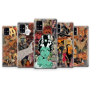 Spooky Horror Movie Phone Case - Halloween Cover for Samsung S25 Ultra, S24 FE, Samsung S23, S22, Samsung A56, A55, Samsung A36, A35