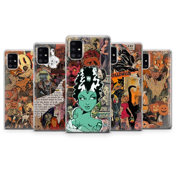 Spooky Horror Movie Phone Case - Halloween Cover for Samsung S25 Ultra, S24 FE, Samsung S23, S22, Samsung A56, A55, Samsung A36, A35