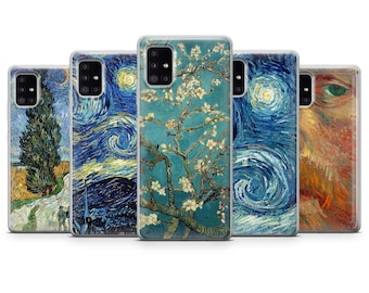 Vincent Van Gogh Phone Case fit Samsung S25 Ultra, S24 FE, Samsung S22, S21, Galaxy A05, Samsung A56, A55, A54, Samsung A36, A35, A16, A15