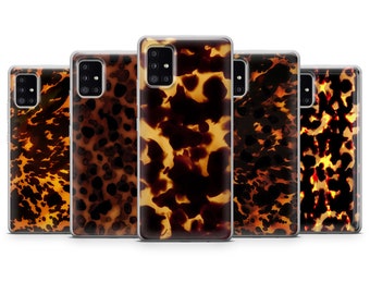 Tortoise Shell Phone Case fit Samsung S26 Ultra, S25 FE, Samsung S24, S23, Galaxy A05, Samsung A57, A56, A55, Samsung A37, A36, A17, A16