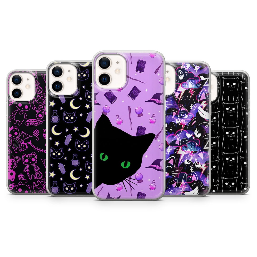 Pastel Goth Phone Case Witchy Kawaii Cover Fit for iPhone 15 Pro Max