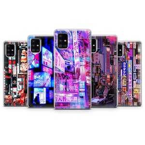 Tokyo City Phone Case fit Samsung S25 Ultra, S24 FE, Samsung S23, S22, Galaxy S21, Samsung A56, A55, A54, Samsung A36, A35, A16, A15, Note