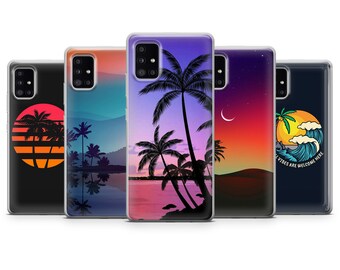 Summer Beach Case fit Samsung S26 Ultra, S25 FE, Samsung S24, S23, Galaxy A05, Samsung A57, A56, A55, Samsung A37, A36, A17, A16