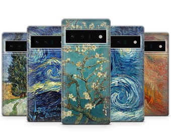 Vincent Van Gogh Phone Case fit Google Pixel 10, Pixel 9 Pro XL, Pixel 8, Pixel 7, Pixel 6A, Pixel 5, OnePlus 11, OnePlus 10 Pro, OnePlus 9