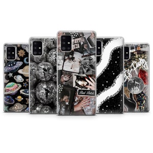 Funda con bola de discoteca para Samsung S25 Ultra, S24 FE, Samsung S23, S22, Samsung A56, A55, A54, Samsung A36, A35, A16, A15