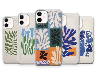 Custodia per telefono Henri Matisse Flower Market per iPhone 17 Pro Max, 16e, 15, 14, 12 e Samsung S25 Ultra, S24 FE, A56, Pixel 10 XL, 9a, 8