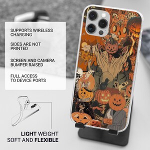 Spooky Horror Movie Phone Case - Halloween Cover for Samsung S25 Ultra, S24 FE, Samsung S23, S22, Samsung A56, A55, Samsung A36, A35 image 7