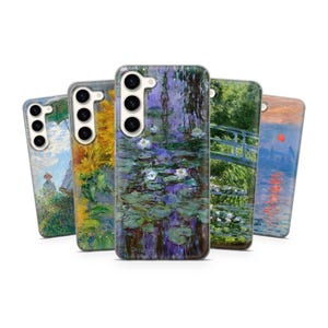 Claude Monet-hoesje geschikt voor Samsung S26 Ultra, S25 FE, S24, Samsung S23, S22, Samsung Galaxy A57, A56, A55, Samsung A37, A36, A35, A17, A16, Note
