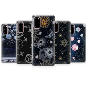Planet Phone Case Stars Cover fit Samsung S25 Ultra, S24 FE, Samsung S23, S22, Galaxy A05, Samsung A56, A55, A54, Samsung A36, A35, A16, A15