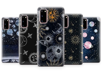 Celestial Aesthetic Phone Case fit Samsung S26 Ultra, S25 FE, Samsung S24, S23, Galaxy A57, A56, A55, Samsung A37, A36, A17, A16