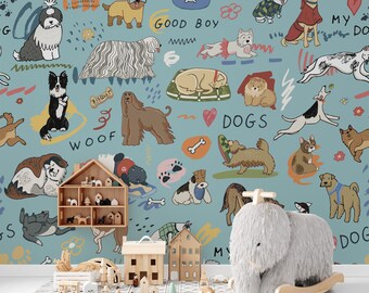 Dog Wallpaper Etsy