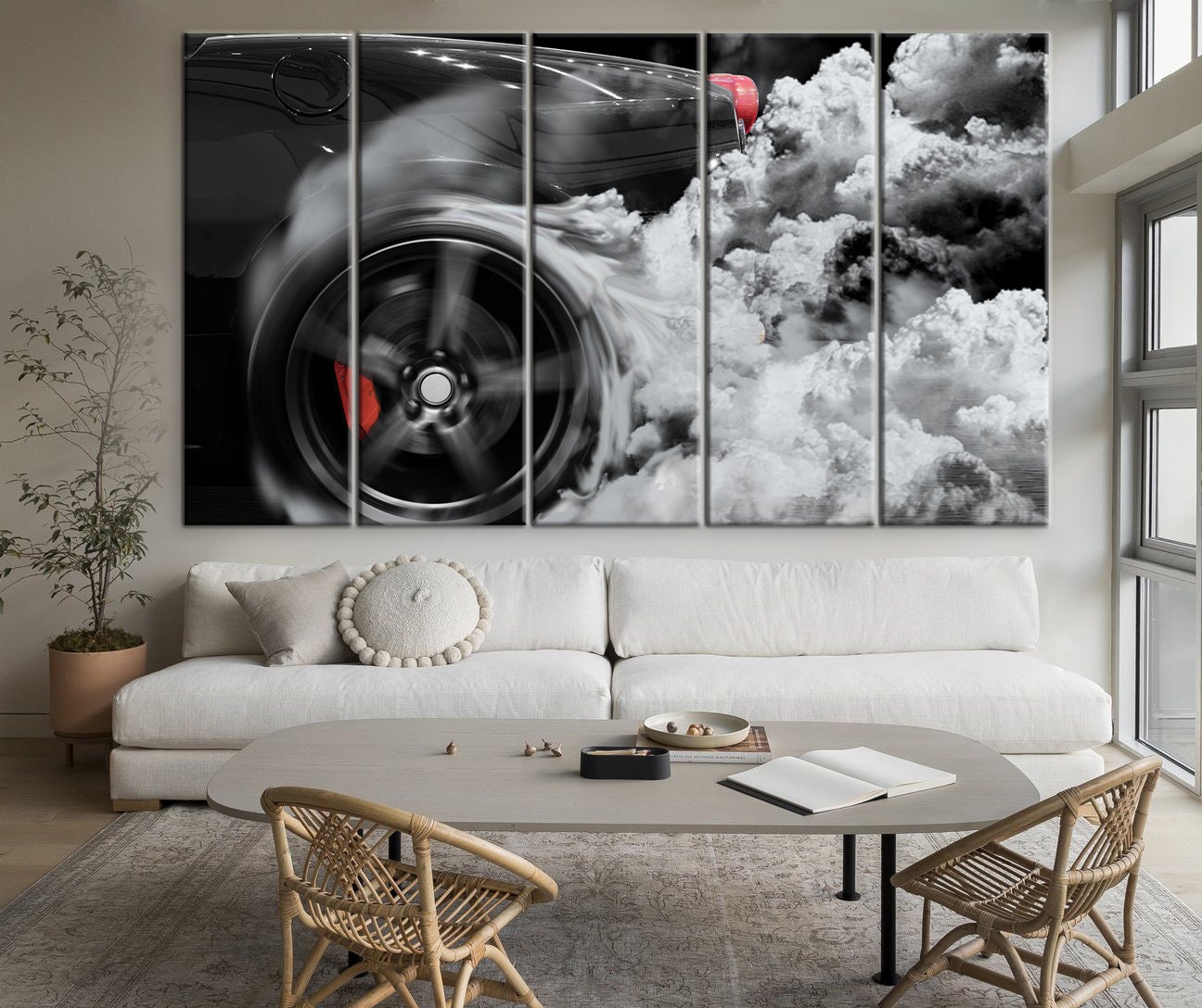Drift car wall art Sport car canvas print Drift car canvas | Etsy