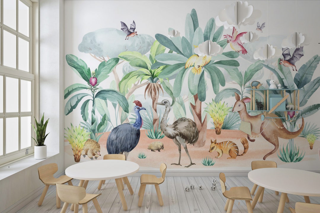 AUSTRALIAN ANIMALS Wallpaper, Giant Collection- Kangaroo, Koala, Bat ...