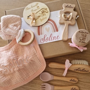 Personalized birth gift box