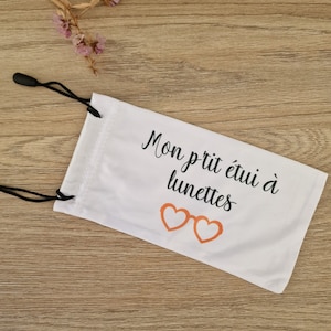 Etui à lunettes personnalisé / Idée cadeau