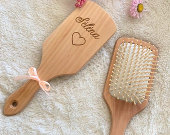 Brosse à cheveux personnalisée / Cadeau femme / Cadeau fille / Fête des mères