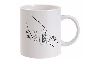 Mug - Texte à personnaliser - Cadeaux personnalisés | Fête des pères - Tasse personnalisée - Papa