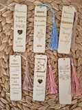 Personalized bookmarks / Original gift idea product logo