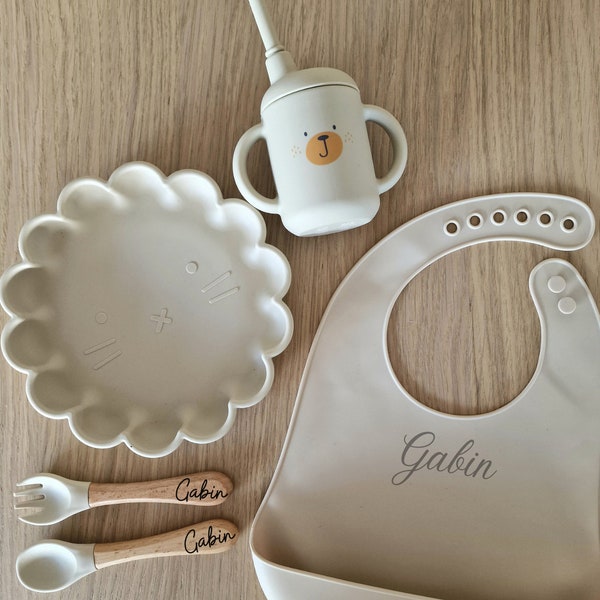 Set de repas pour bébé, à personnaliser