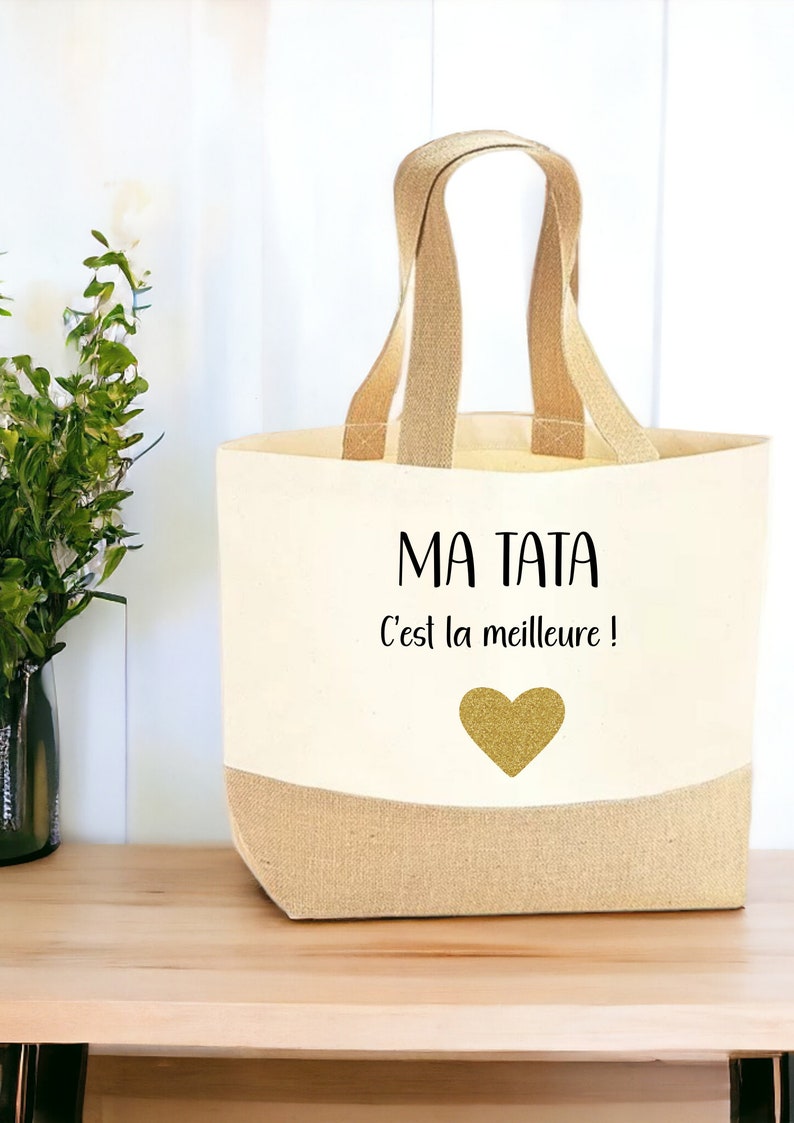 Sac tote bag personnalisé, idée cadeau 1